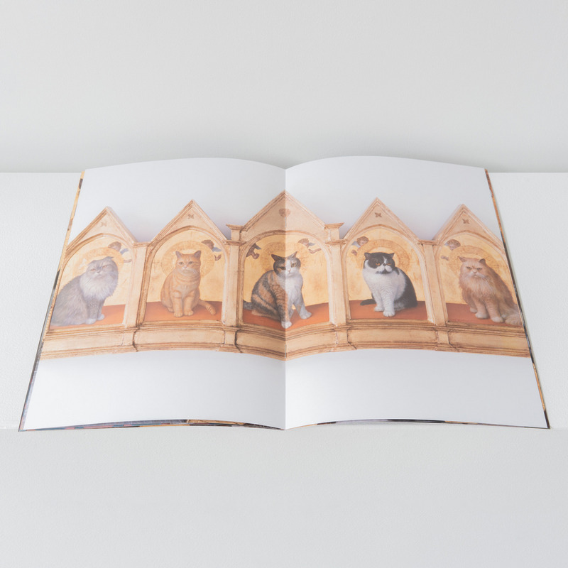 川井徳寛　猫礼賛祭壇画　カタログ